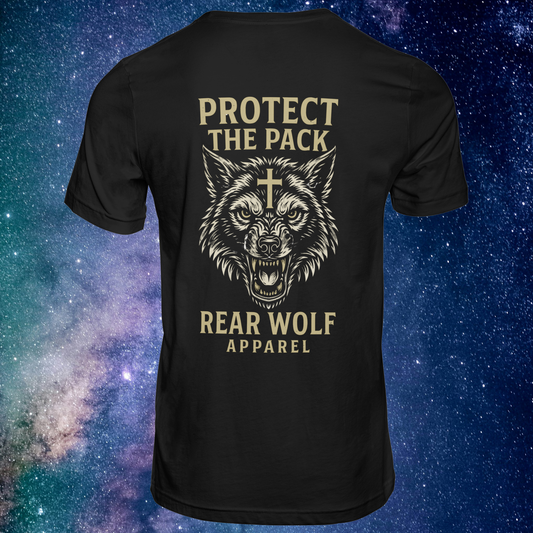 Protect the Pack – Rear Wolf Signature Warrior Tee