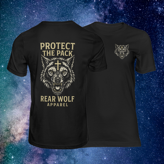 Protect the Pack – Rear Wolf Signature Warrior Tee